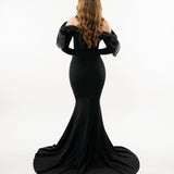 🖤 Elegantna crna maxi haljina – 150 KM 🖤 - slika 2