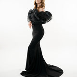 🖤 Elegantna crna maxi haljina – 150 KM 🖤 - slika 3
