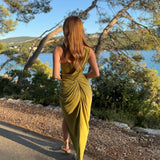 ✨ Lanena haljina koja osvaja elegancijom i udobnošću! - slika 3