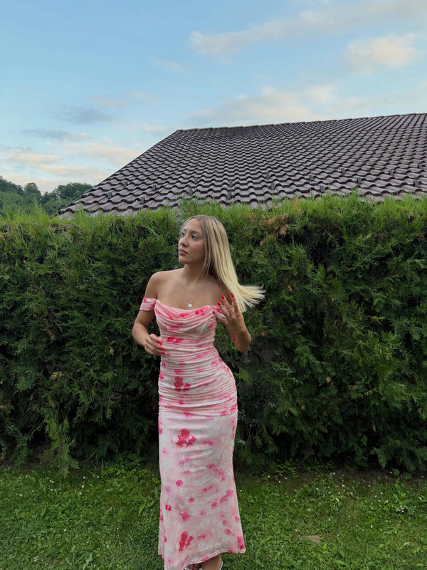 🌸 Romantična maxi haljina s cvjetnim printom 🌸
