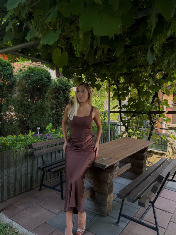 🤎 Elegantna maxi haljina