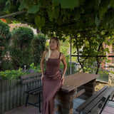 🤎 Elegantna maxi haljina - slika 2