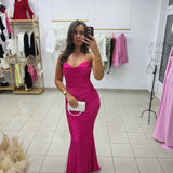 ✨ Elegantna duga haljina sirena kroja – savršen izbor za posebne prilike ✨ - slika 5