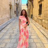 🌸 Elegantna Maxi Haljina s Cvjetnim Printom – 85 KM 🌸 - slika 1