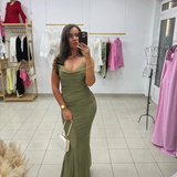 ✨ Elegantna duga haljina sirena kroja – savršen izbor za posebne prilike ✨ - slika 4
