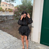Nova elegantna crna haljina iz naše ponude 🖤 - slika 3