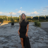 Elegantna asimetrična ženska haljina s drapiranim detaljem❤️✨ - slika 3